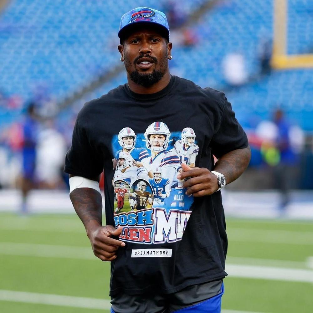 Von Miller Josh Allen Mvp Shirt  Josh Allen Shirt Classic 90S Tshirt